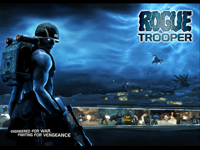 Rogue Trooper title screen for Xbox